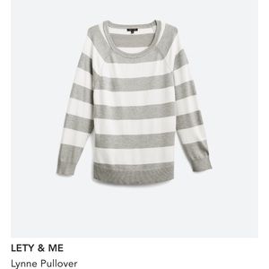 Lety & Me Lynne Striped Pullover